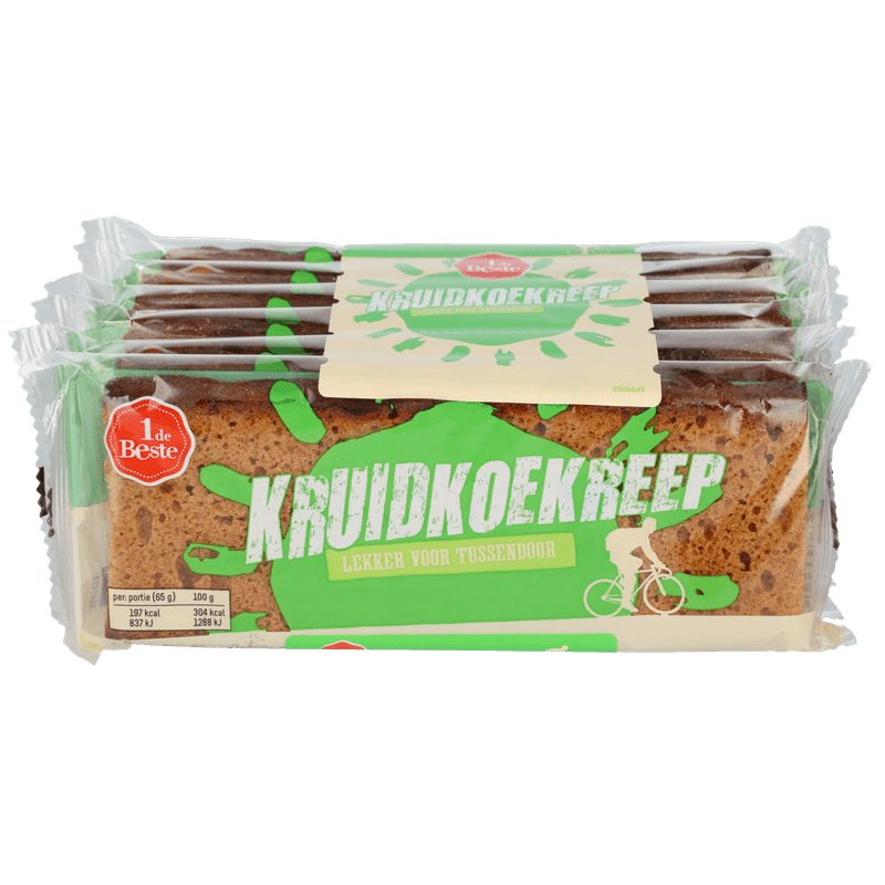 1 de Beste Kruidkoekrepen 6 stuks