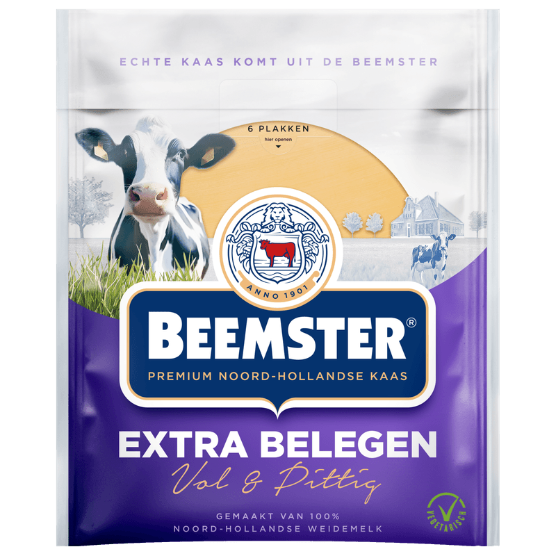 Beemster Kaas extra belegen 48+ plakken