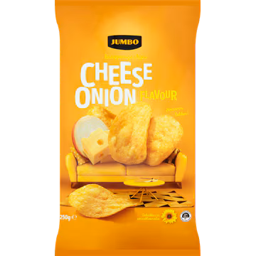 Jumbo Chips Cheese Onion 250 g