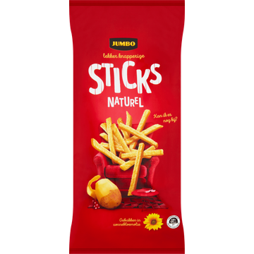 Jumbo Sticks Naturel Chips 150 g