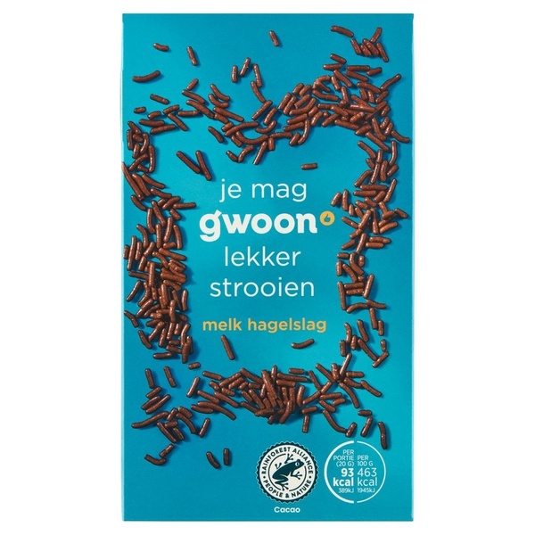 g'woon hagelslag melk