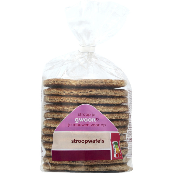 g'woon stroopwafels roomboter