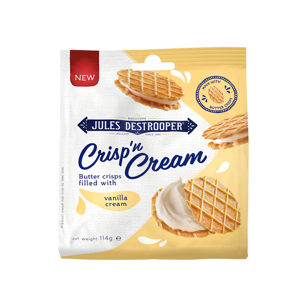 Jules Destrooper Jules Destrooper Crisp'n Cream Vanille