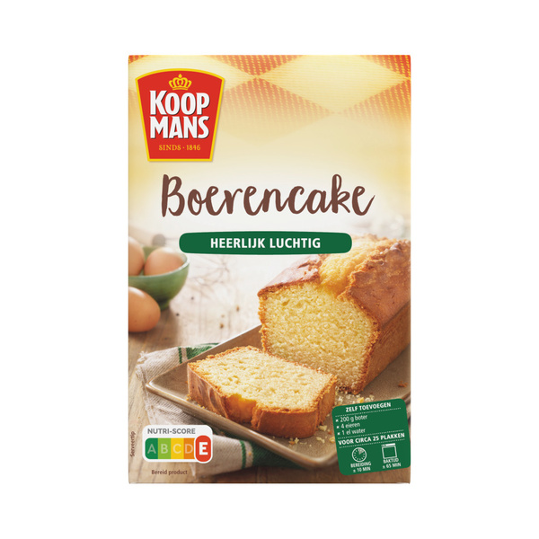 Koopmans mix voor boerencake