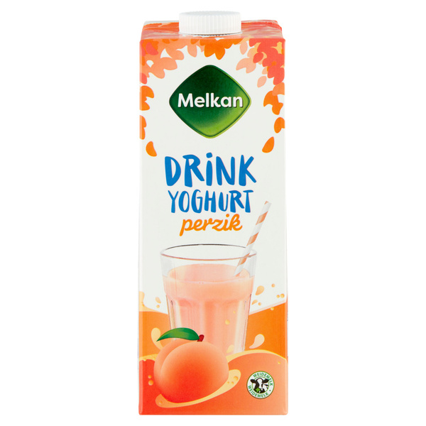 Melkan Melkan Drinkyoghurt Perzik
