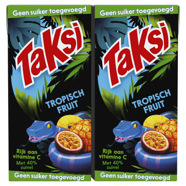 Taksi tropisch fruit zonder suiker mini 10 x 200 ml