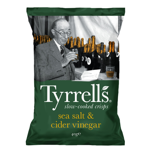 Tyrrells Chips Sea Salt & Cider Vinegar