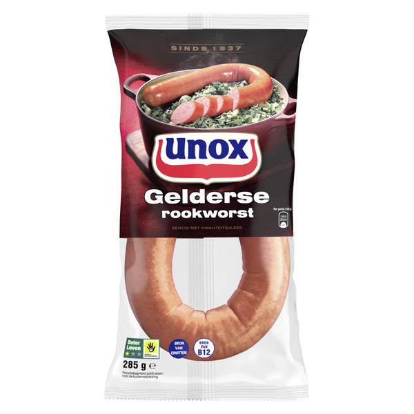 Unox gelderse rookworst