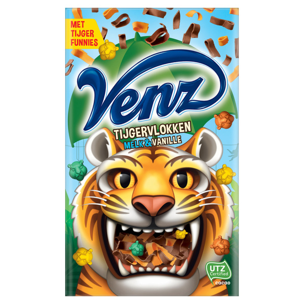 Venz tijgervlokken melk vanille
