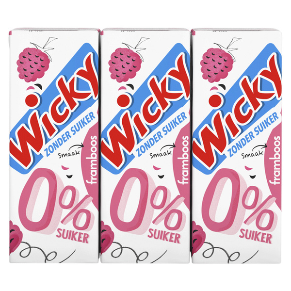 Wicky framboos zonder suiker