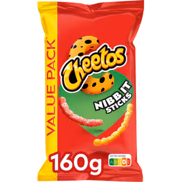 Cheetos Nibb-it Sticks Naturel Chips 160 gr