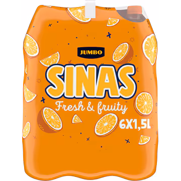 Jumbo Sinas Fresh & Fruity 6 x 1,5 L
