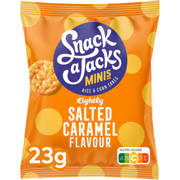 Snack a Jacks Crispies Salted Caramel Flavour 23 gr