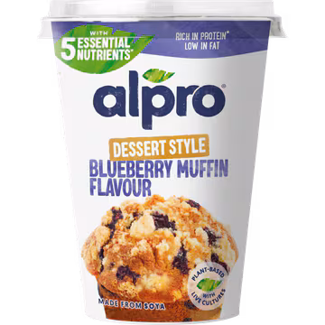 Alpro Plantaardige Variatie Yoghurt Blueberry Muffin 400 g