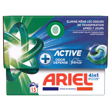 Ariel All-in-1 Pods Wasmiddel +Actief 15 Wasbeurten