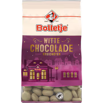 Bolletje Witte Chocolade Kruidnoten 250 g