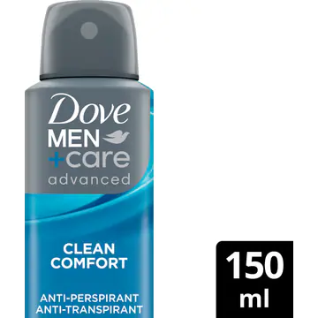 Dove Men+Care Advanced Anti-Transpirant Deodorant Spray Clean Comfort 150 ml