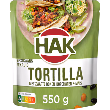 Hak Mexicaans Gekruid Tortilla Schotel 550 g