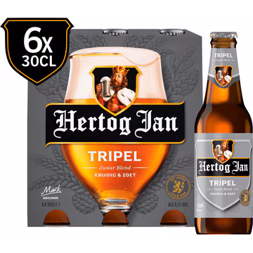 Hertog Jan Tripel Speciaalbier Fles 6 x 30 cl