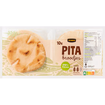 Jumbo - Pita Broodjes - 10 Stuks