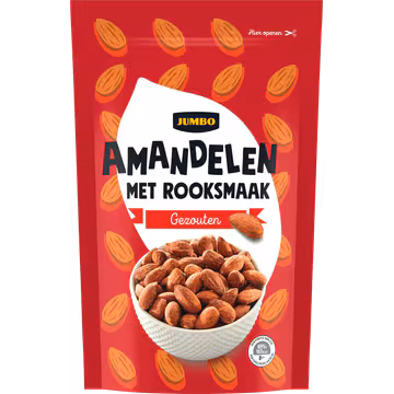 Jumbo Amandelen met Rooksmaak Gezouten 150 g