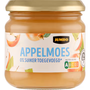 Jumbo Appelmoes 0% Suiker Toegevoegd 190 g