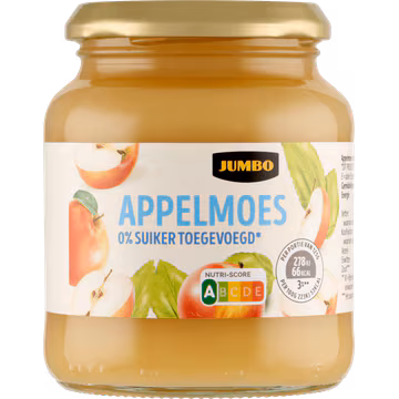 Jumbo Appelmoes 0% Suiker Toegevoegd 350 g