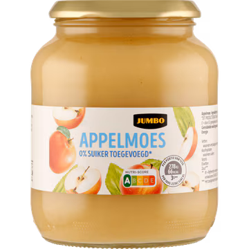Jumbo Appelmoes 0% Suiker Toegevoegd 710 g