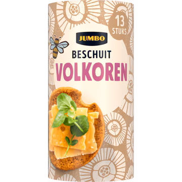 Jumbo Beschuit Volkoren 13 Stuks