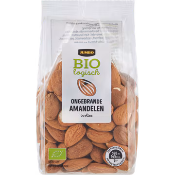 Jumbo Biologisch Ongebrande Amandelen 175 g