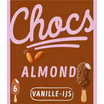 Jumbo Chocs Amandel 6 Stuks 600 ml