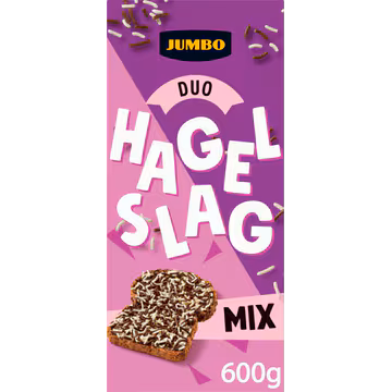 Jumbo Duo Hagelslag Mix 600 g