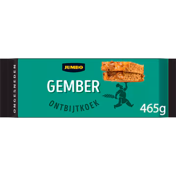 Jumbo Gember Ontbijtkoek Ongesneden 465 g