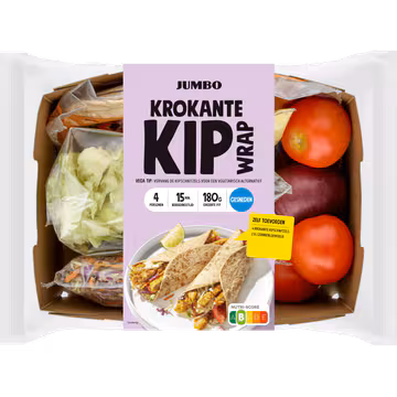 Jumbo Gesneden Verspakket Krokante Kip Wrap 4 Personen