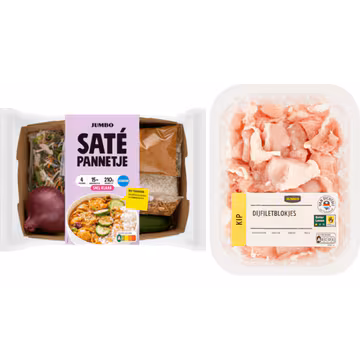 Jumbo Gesneden Verspakket Satépannetje met Rijst 4 Personen