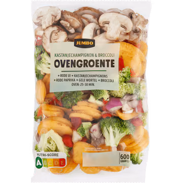Jumbo Kastanjechampignon & Broccoli Ovengroente 600 g