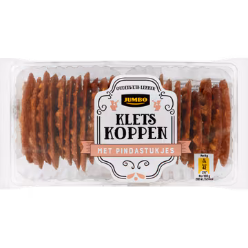 Jumbo Kletskoppen met Pindastukjes 175 g