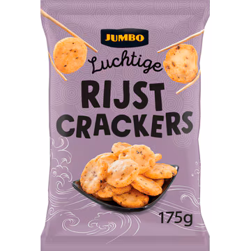 Jumbo Luchtige Rijstcrackers 175 g