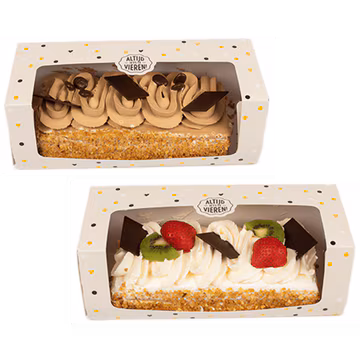Jumbo Luxe Slagroom en Mokka Schnitte