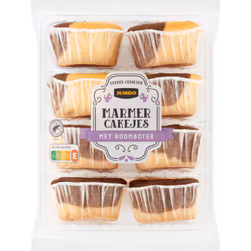 Jumbo Marmer Cakejes met Roomboter 320 g