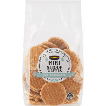 Jumbo Mini Stroopwafels met Roomboter 300 g
