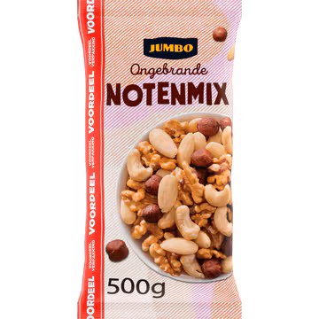 Jumbo Ongebrande Notenmix Voordeelverpakking 500 g
