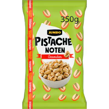 Jumbo Pistachenoten Gezouten Voordeelverpakking 350 g