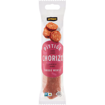 Jumbo Pittige Chorizo Droge Worst 250 g