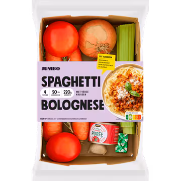 Jumbo Spaghetti Bolognese Verspakket 4 Personen