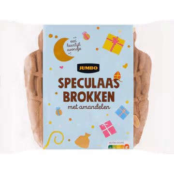 Jumbo Speculaas Brokken met Amandelen 450 g