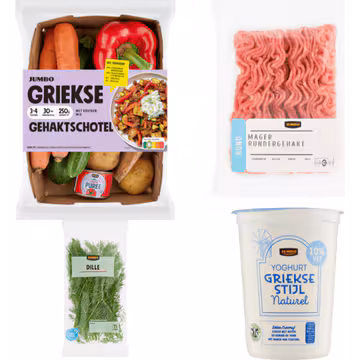 Jumbo Verspakket Griekse Gehaktschotel 3-4 Personen