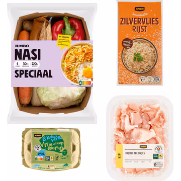 Jumbo Verspakket Indonesische Nasi Speciaal 4 Personen