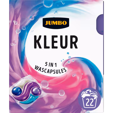 Jumbo Wascapsules 5 in 1 Kleur 22 Wasbeurten