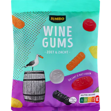 Jumbo Winegums Zoet & Zacht 500 g
